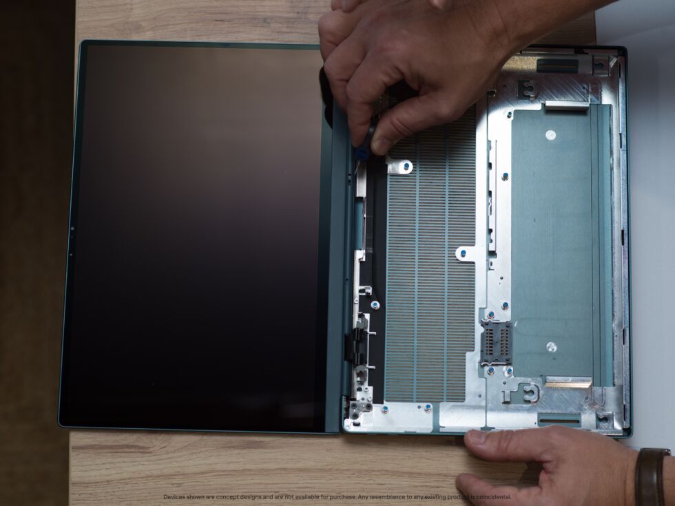 Dell Luna: модульный ноутбук, который можно разобрать без отвертки. Что он из себя представляет? - 4