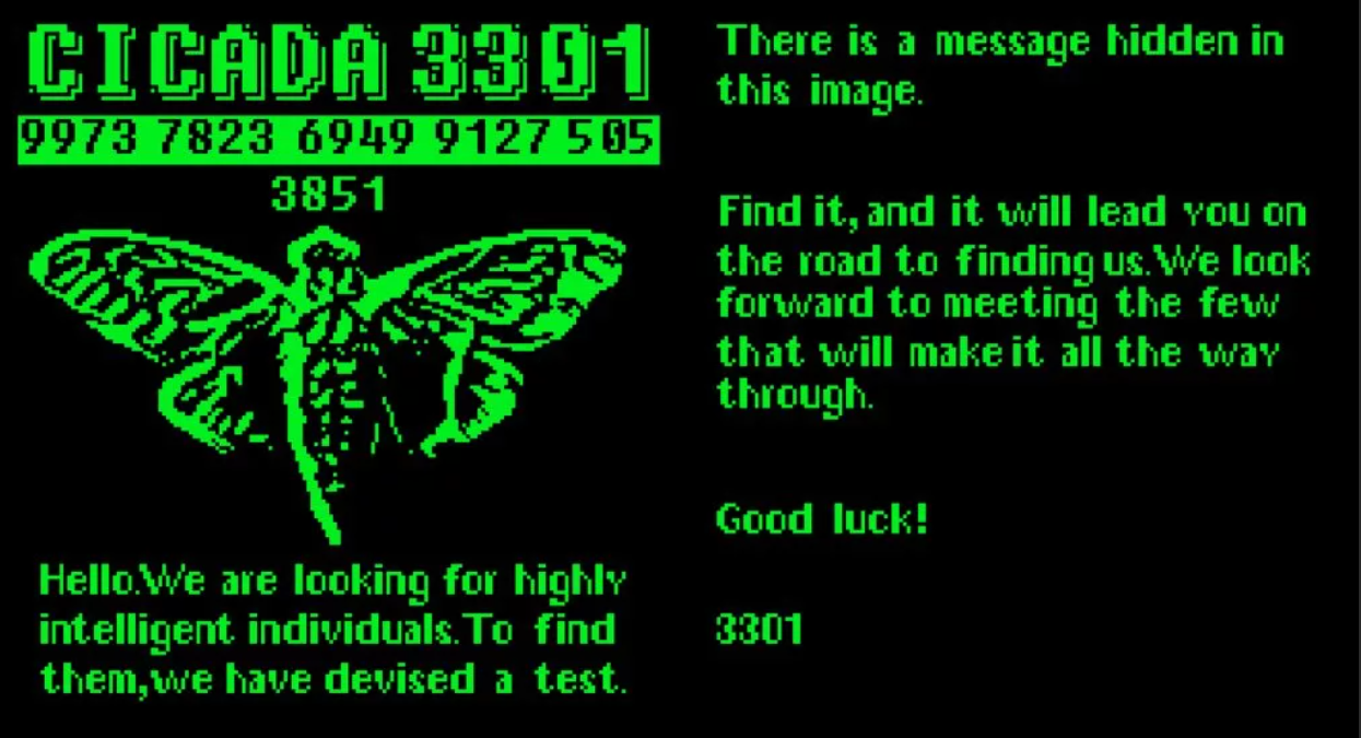 Cicada 3301: кого и куда должны были отобрать загадки таинственной «Цикады»? Часть 2 - 1