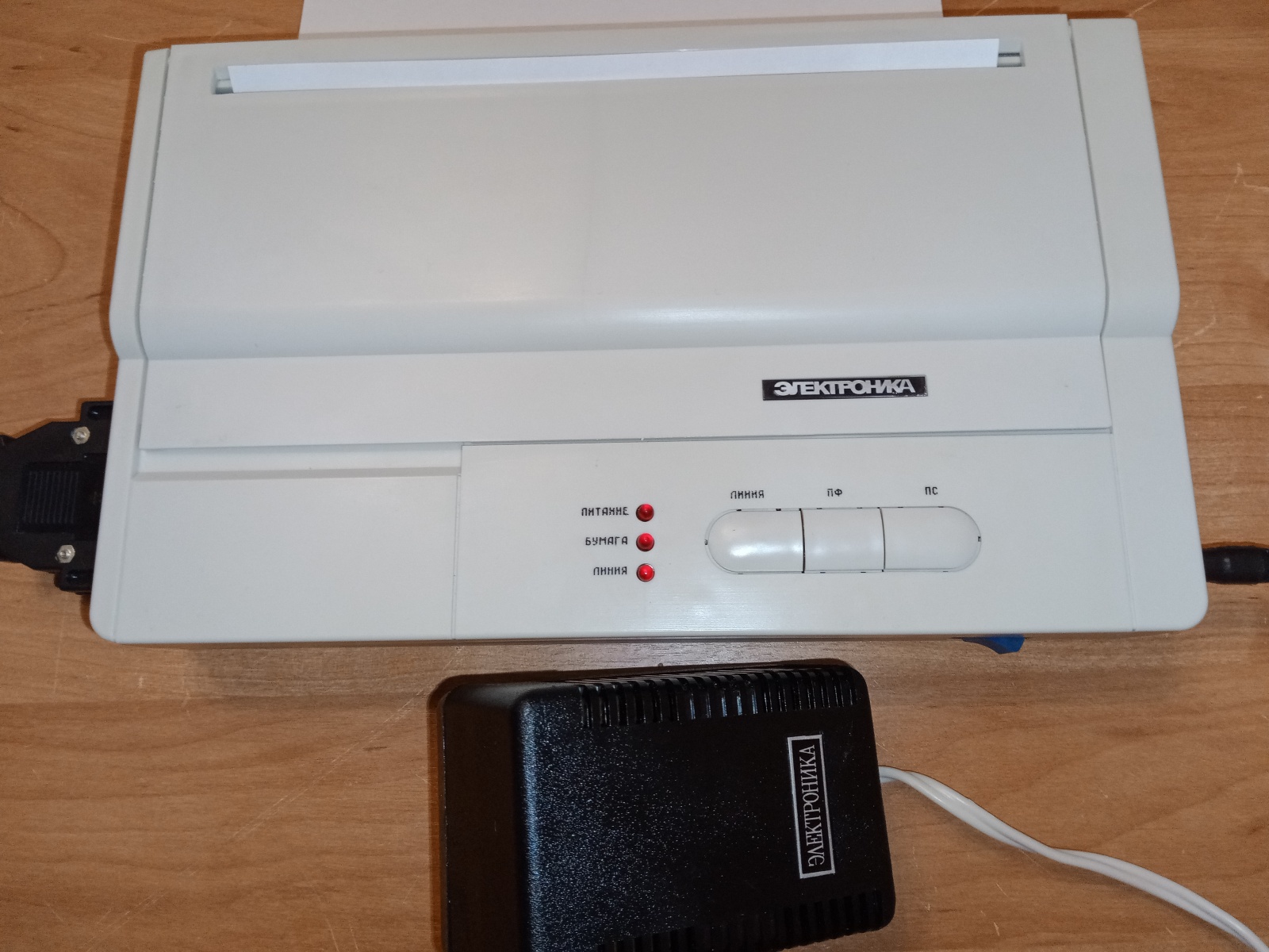 Советский струйный принтер МС-6312 и Arduino NANO - 1