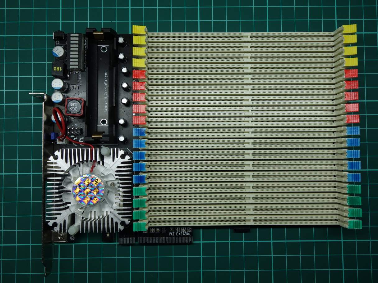 DDR4 диск со слотами под память