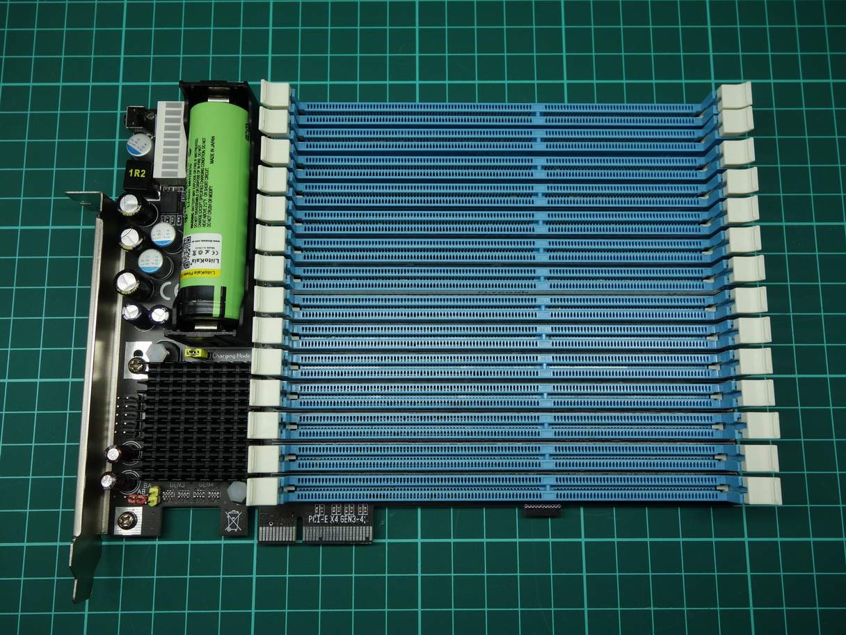 DDR3 диск со слотами под память