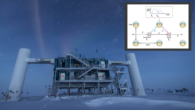 В обсерватории IceCube зарегистрированы 7 тау-нейтрино