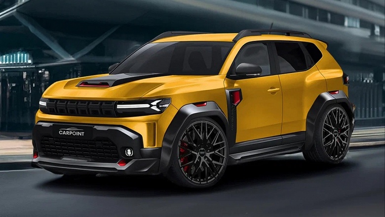 Новейший Dacia Duster &laquo;прокачали&raquo; в Германии: теперь он похож на спорткар