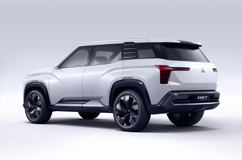 Между Mitsubishi Outlander и Mitsubishi Pajero: представлен концептуальный Mitsubishi DST, серийная модель &mdash; уже в 2025 году