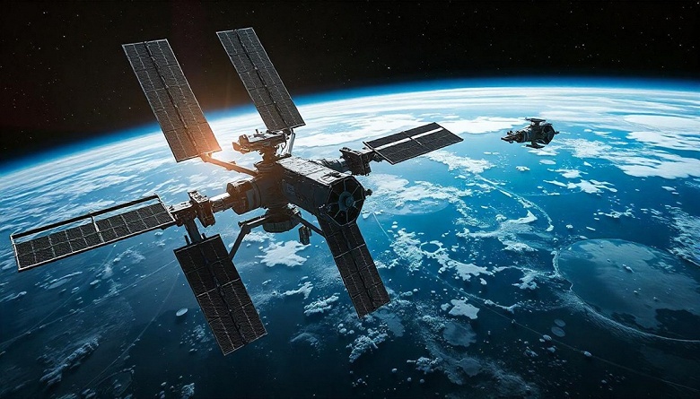 Высоту орбиты МКС скорректировали: двигатели &laquo;Прогресса МС-28&raquo; подняли её на 2 км