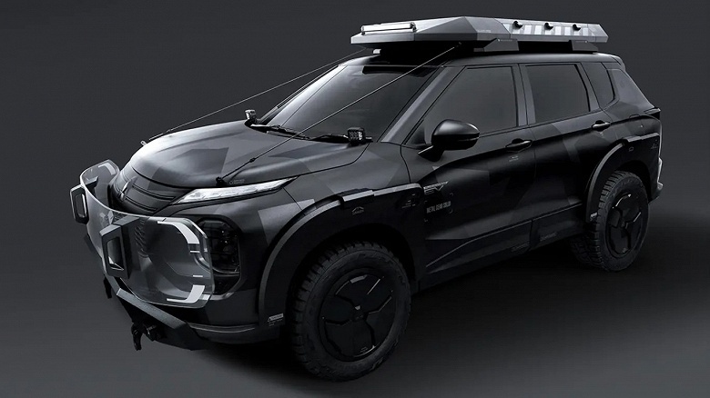 Представлены уникальные Mitsubishi Outlander, Triton, Delica D:5 Black Edition и Delica Mini 