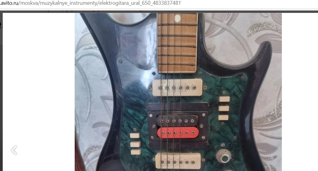 Прокачанная, играбельная, легендарная электрогитара Урал - 16