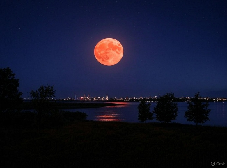 Кровавая Луна появится на небе уже сегодня, 14 марта. Лунное затмение продлится 6 часов