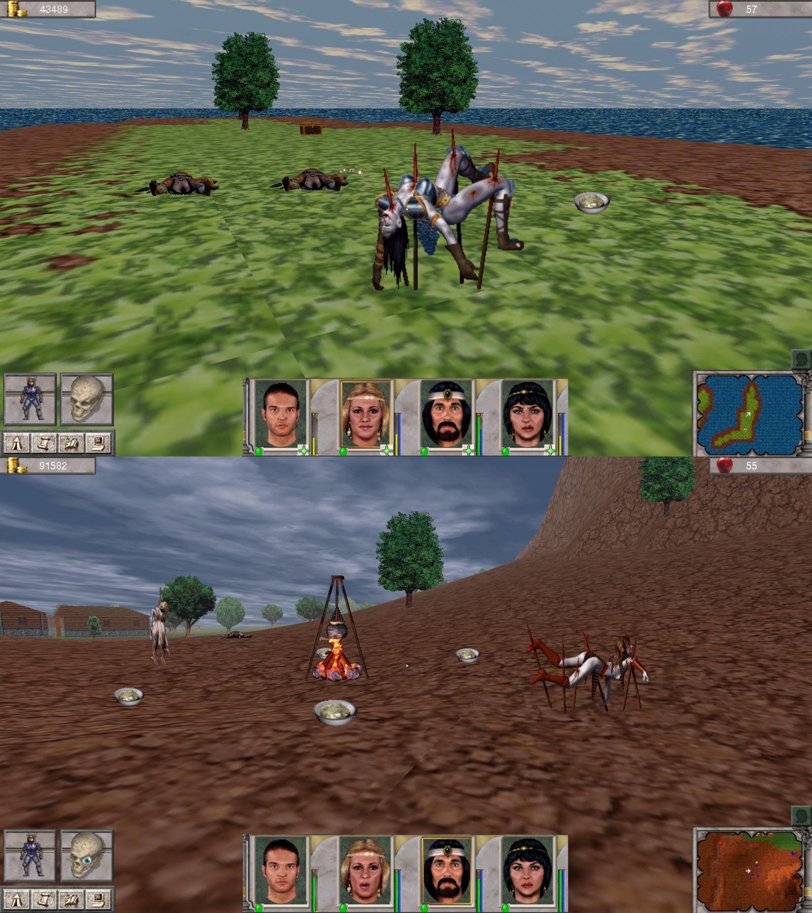  Согласитесь, увидеть такое в ярком и красочном фэнтезийном мире – действительно неожиданно!  