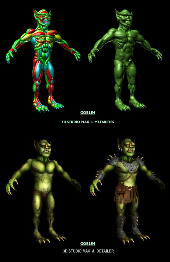  Создание гоблина