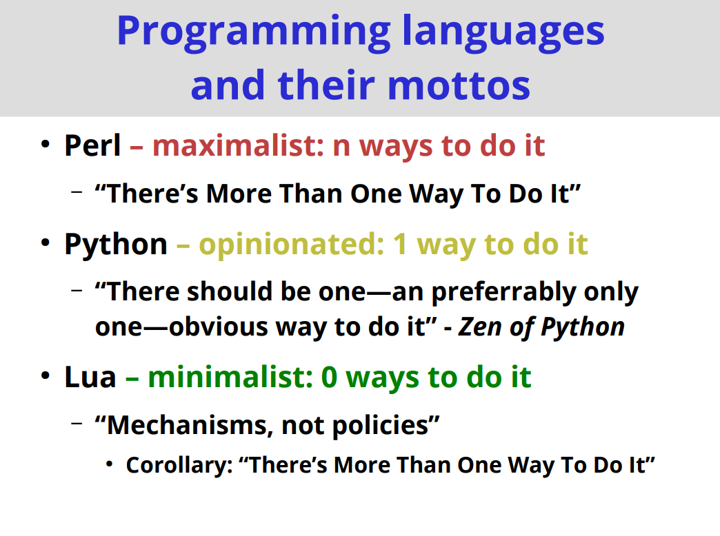 Недопонятый язык Lua - 2 Недопонятый язык Lua - 2