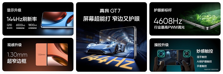 Очень мощный смартфон с огромным аккумулятором &mdash; очень дешево. Представлен Realme GT7: Dimensity 9400+, 7200 мАч, IP69, немерцающий экран и много памяти &mdash; всего 280 долларов