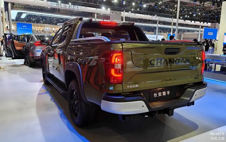 Представлен уникальный пикап Changan Hunter K50: запас хода 1000 км и возможность питать электричеством целый дом