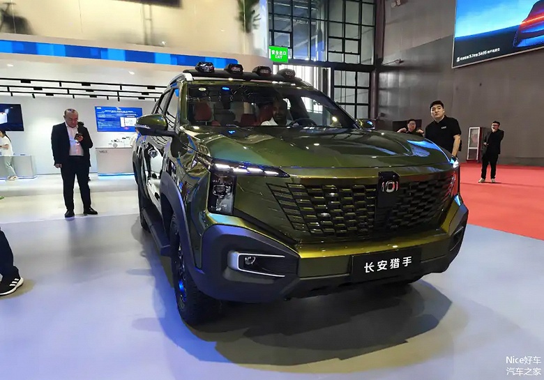 Представлен уникальный пикап Changan Hunter K50: запас хода 1000 км и возможность питать электричеством целый дом