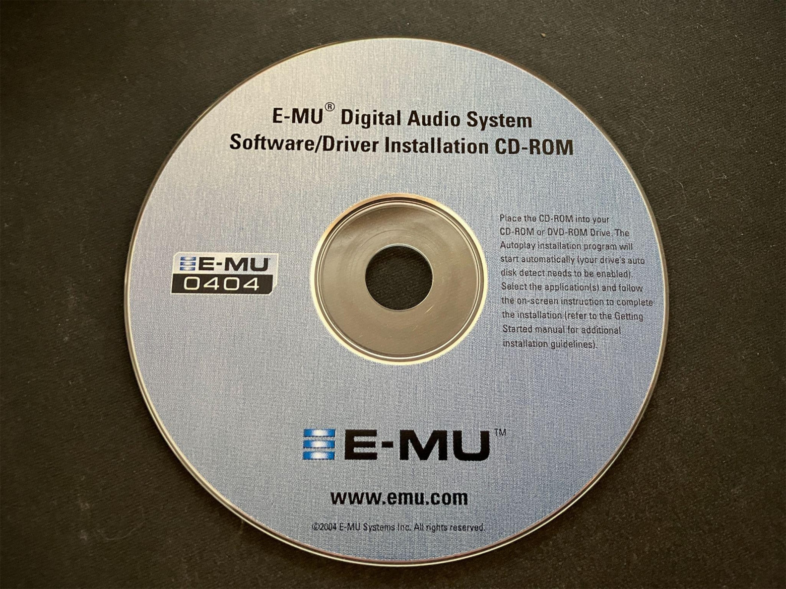 Программы и драйверы для E-MU 0404