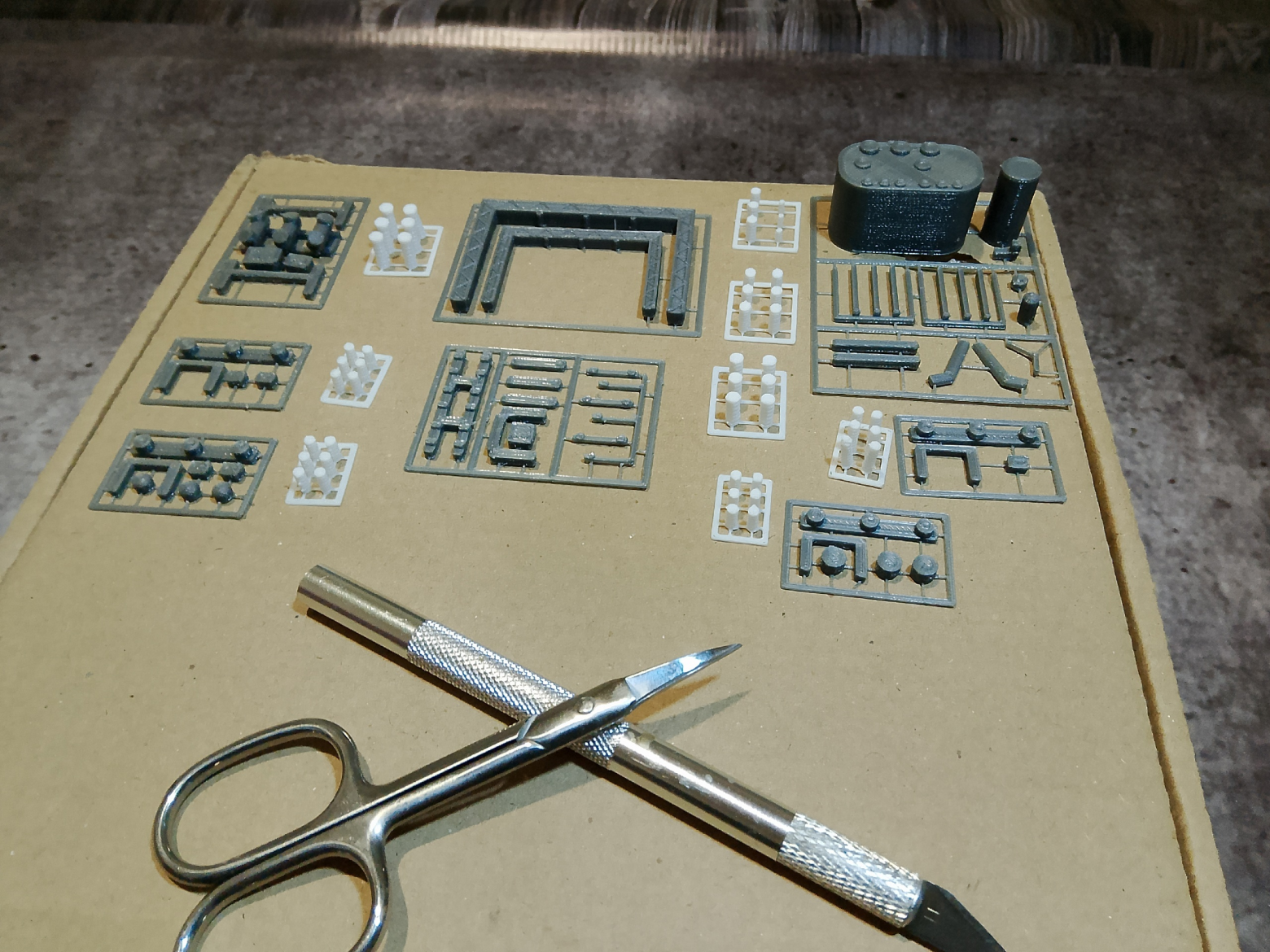 Рисунок 8. Общий вид оборудования до сборки