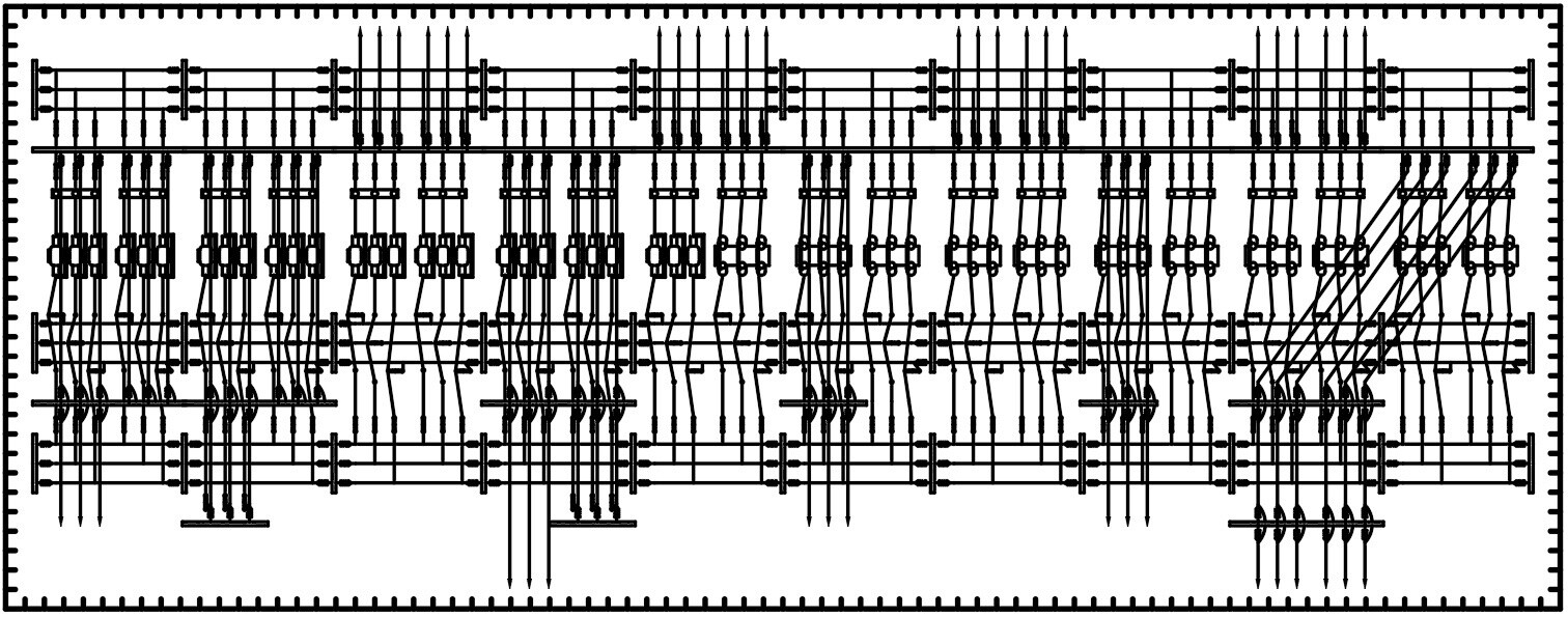 Рисунок 1. Схема 4/3 ПС 500 кВ