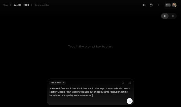Google представила Veo 3 Fast - более быструю и дешевую версию Veo 3