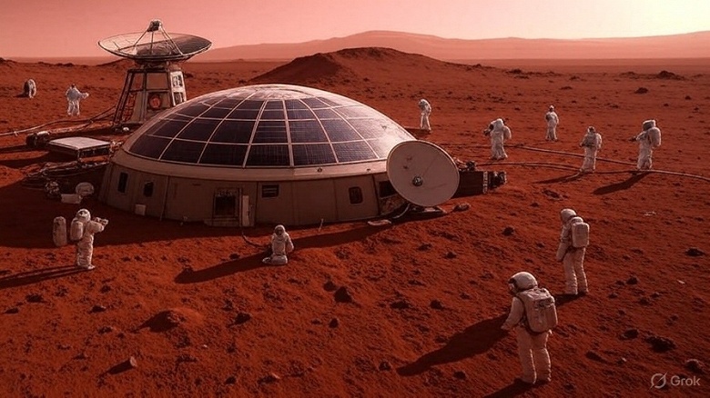 Атмосфера Марса &mdash; как большая батарея. Китайские ученые предложили добывать энергию прямо из атмосферы Марса и питать ею марсоходы и стационарные базы