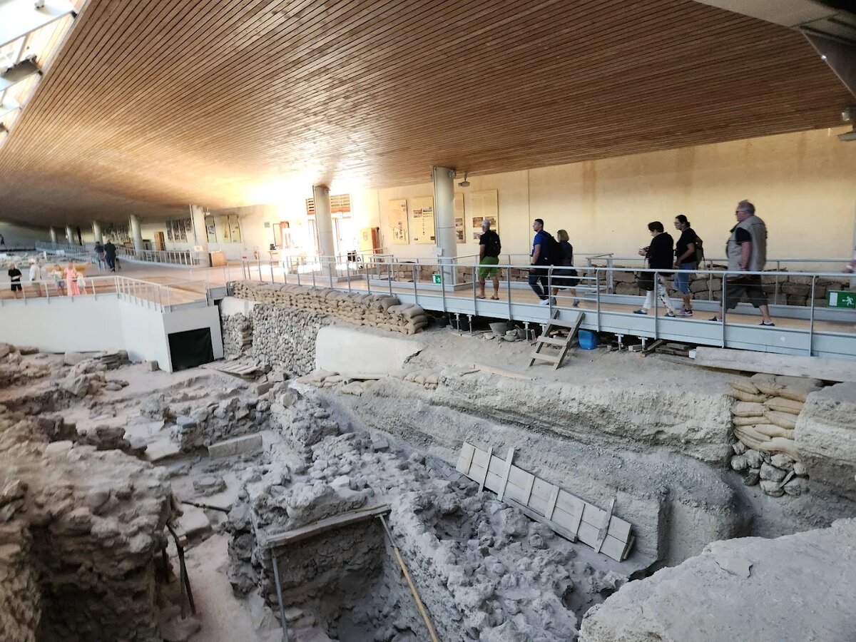 Акротири (Санторини) – город, засыпанный пеплом - 40 -41