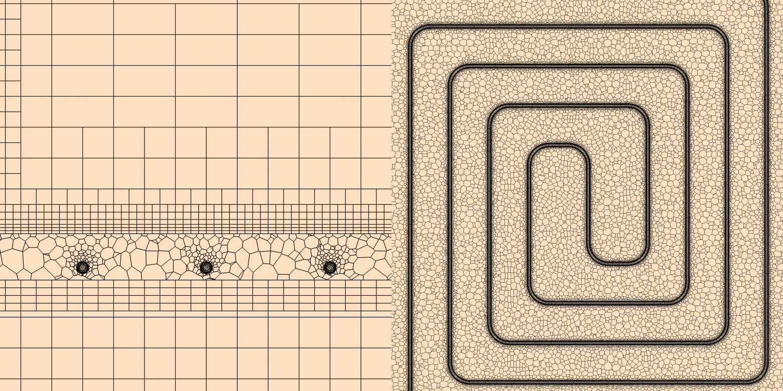 Рис. 2. Расчетная сетка
