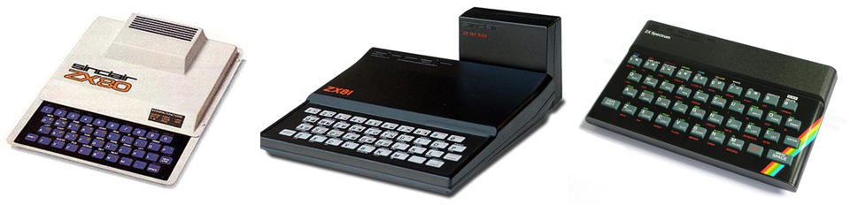 Дед (ZX80), сын (ZX81) и внук (ZX Spectrum)