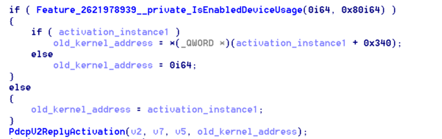 Фрагмент обновленной PdcpV2Activation