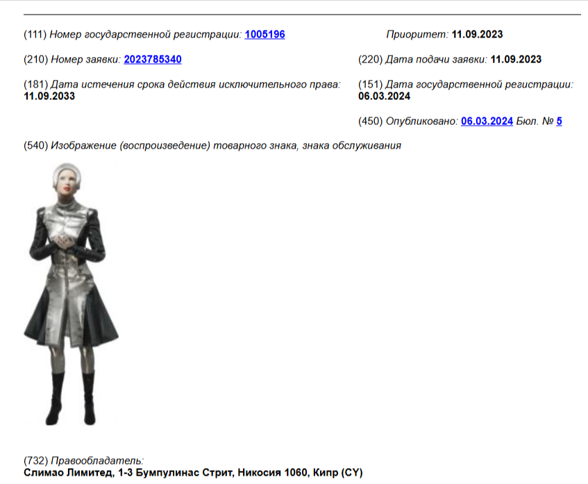 Теперь не просто робот, а товарный знак