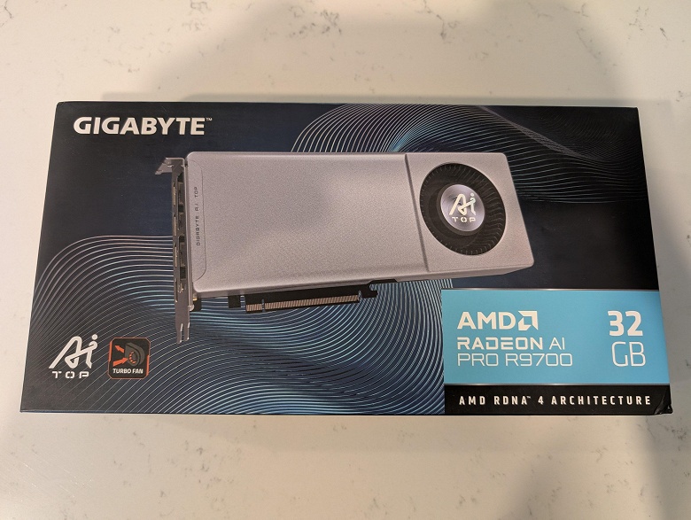 Видеокарта с 32 ГБ памяти за 1300 долларов &mdash; уже реальность. Первые Radeon AI PRO R9700 отправились покупателям