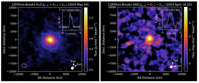 Вода кометы 12P/Pons-Brooks совпадает по изотопному составу с земной