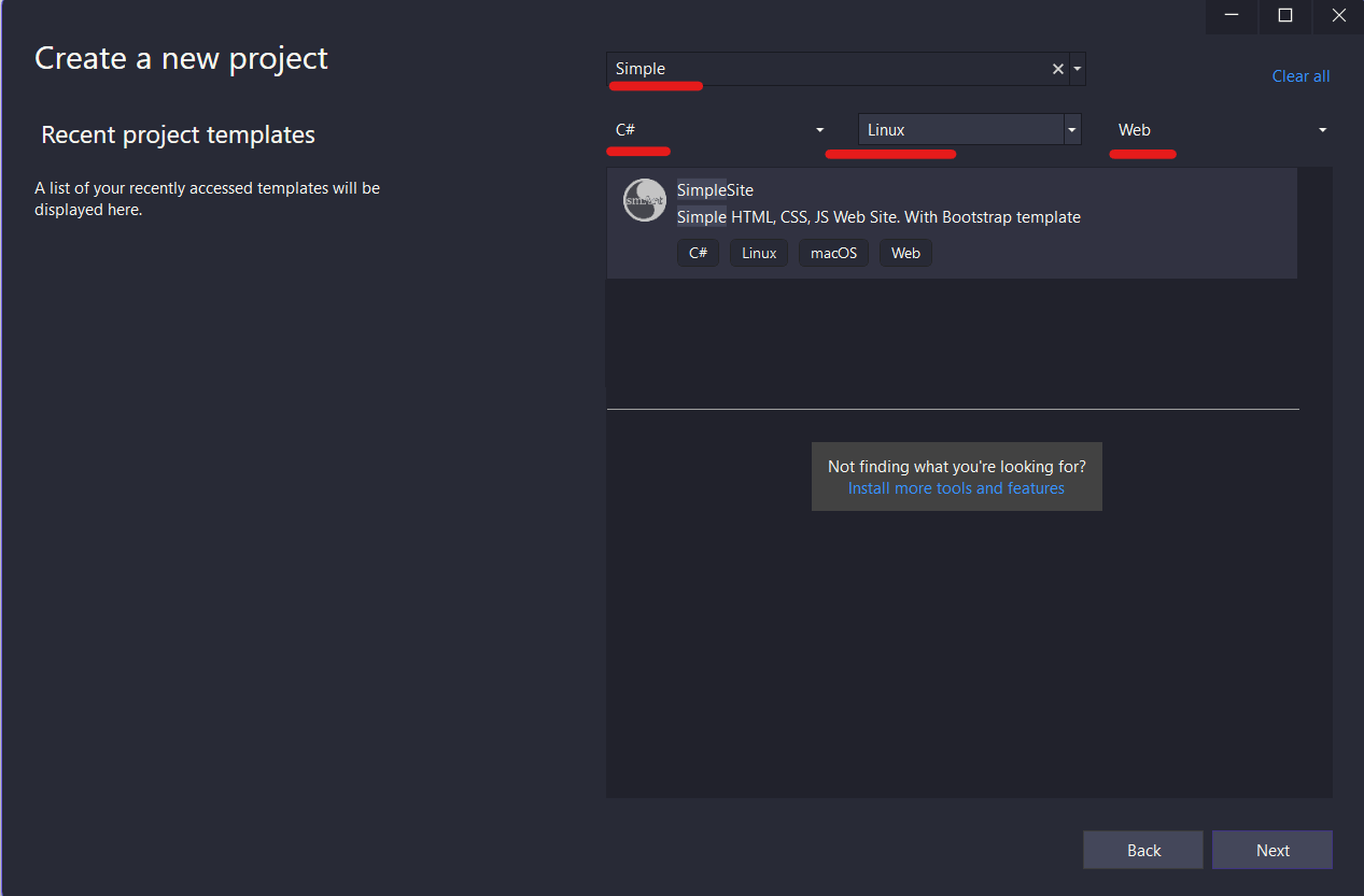 Создание шаблона проекта HTML-сайта в Visual Studio - 14 Создание шаблона проекта HTML-сайта в Visual Studio - 14