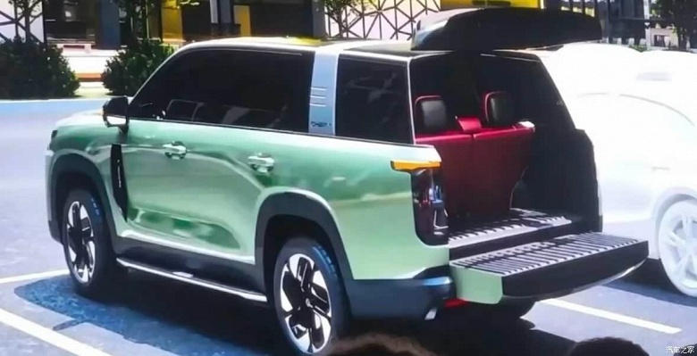 Chery готовит нового монстра: в Китае засняли огромный внедорожник, переделанный из пикапа