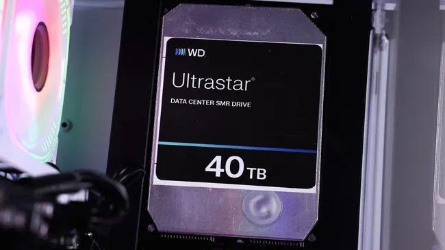HDD объёмом 40 ТБ в этом году и 100 ТБ к 2029 году. Western Digital рассказала о планах на ближайшие годы