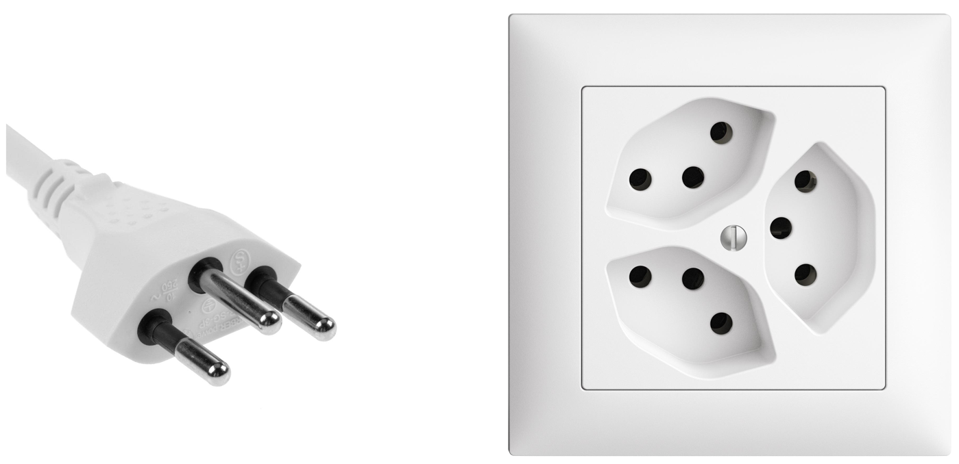 Швейцарско-бразильские розетки