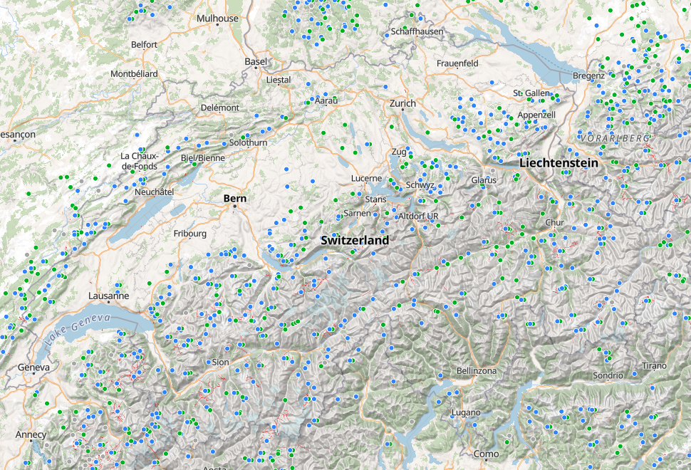 Лыжные курорты в Швейцарии и рядом