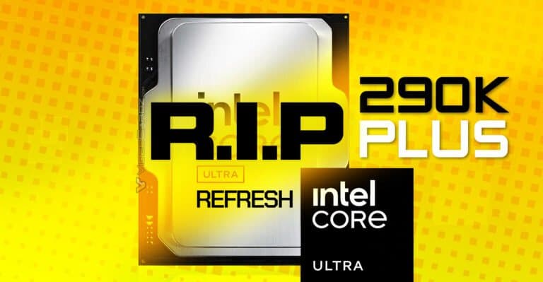 Intel официально похоронила Core Ultra 9 290K Plus - 1