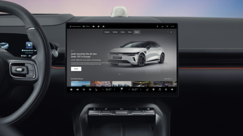 Автомобили Zeekr получат информационно-развлекательную систему, адаптированную для европейского рынка - 1