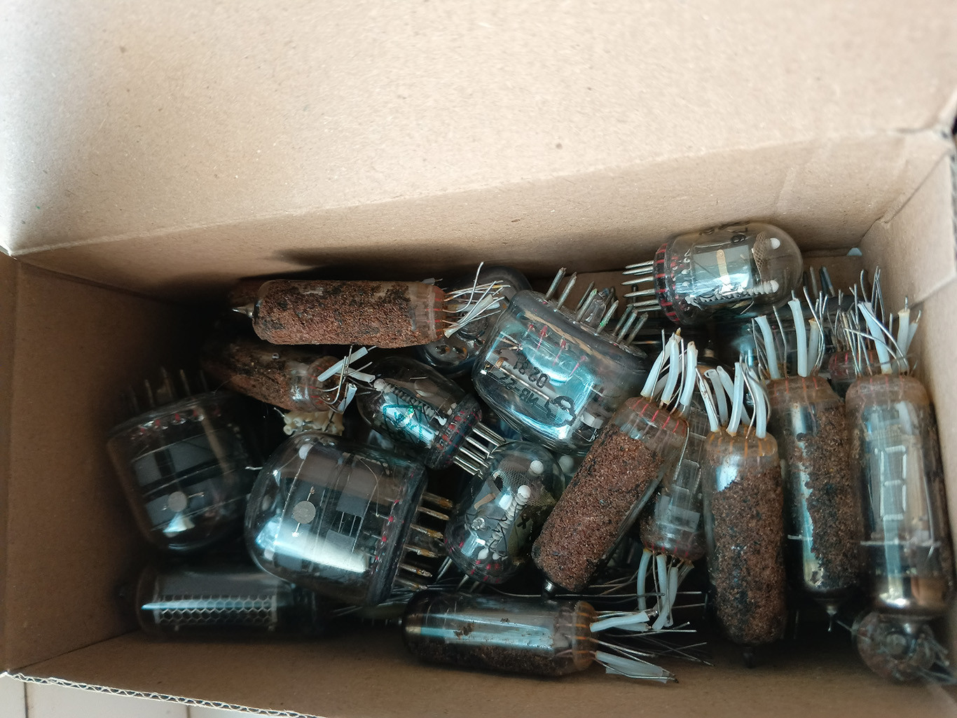 Найденные лампы