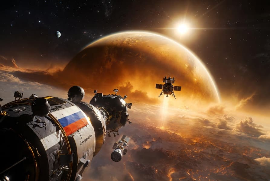 Россия планирует найти следы жизни на Венере - 1