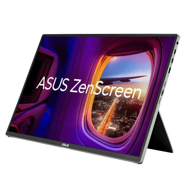 Один кабель — два устройства: Asus показала OLED-монитор ZenScreen MQ16FC, который заряжает ноутбук - 1