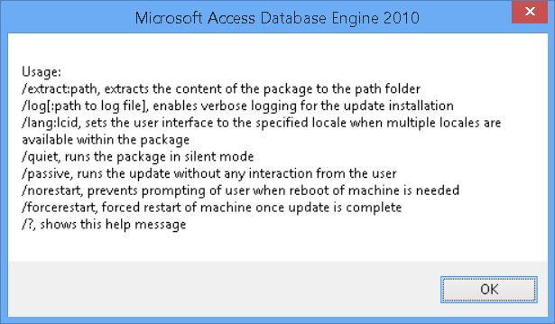 32 битный Excel и 64 битный SQL Server