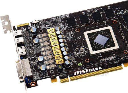 Тактовая частота GPU MSI R7870 Hawk равна 1100 МГц