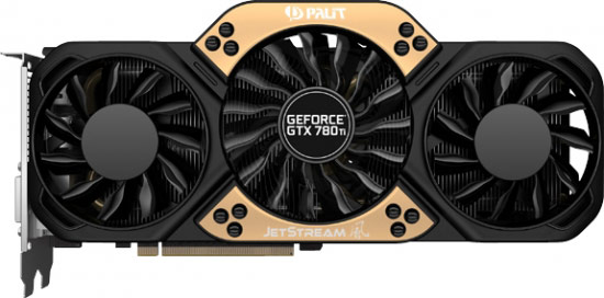 Данные о цене и сроке начала продаж 3D-карты Palit GeForce GTX 780 Ti JetStream производитель не приводит