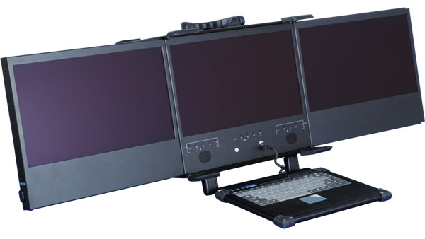 ACME Portable Computer FlexPACIII — мобильный командный центр с тремя экранами