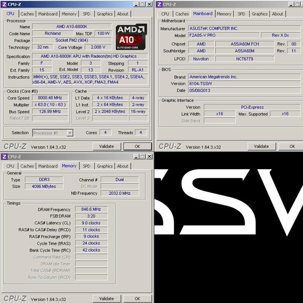 Основой системы для разгона APU AMD A10-6800K доя 8 ГГц послужила плата ASUS F2A85-V Pro 