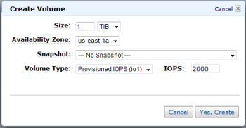 AWS: Больше IOPS для EBS