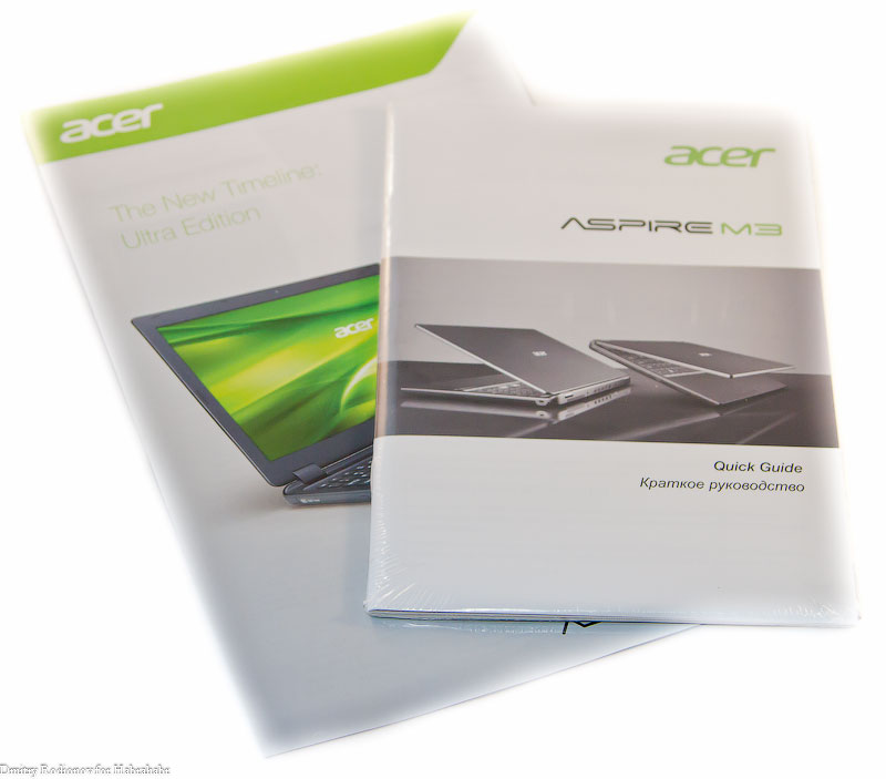 Acer Aspire M3 Ultra — обзор необычного ультрабука