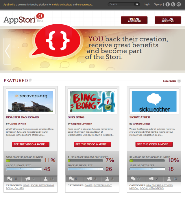 AppStori — Kickstarter для мобильных приложений