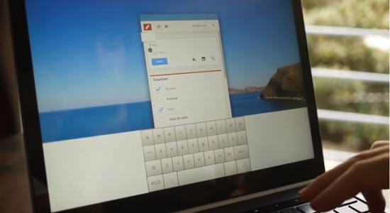 Chrome OS для Chromebook Pixel получил виртуальную клавиатуру
