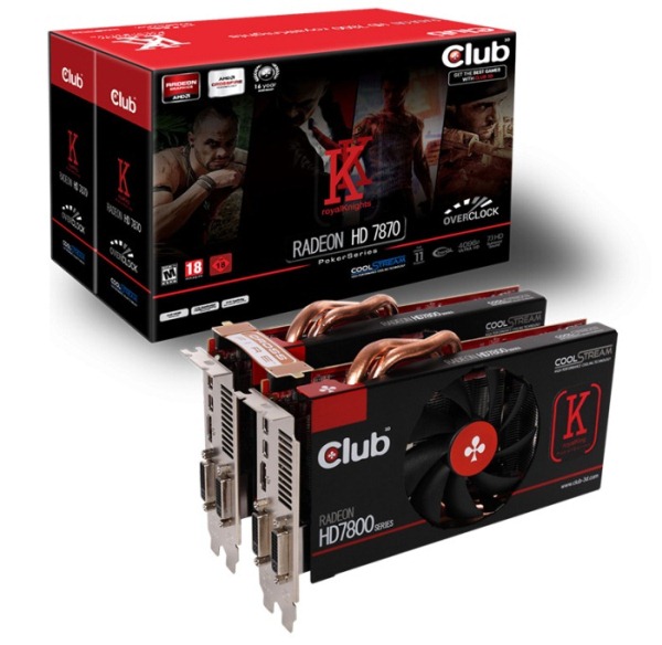 Club 3D Radeon HD 7870 royalKnights